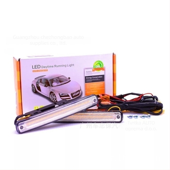 Universalne vodootporne LED dnevne svjetiljke za auto, 12V, 10W, 1200 lm, aluminijska legura kućište, model 1019
