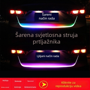 Svjetlo stražnjeg prtljažnika automobila – dekorativna traka i signalizacija skretanja, dekoracija prtljažnika, motiv Godine Konja