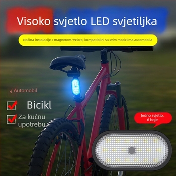 Magnetska LED svjetiljka za čitanje za automobile i bicikle – 5V, 200mA, snaga izvora svjetla 25, model Y-039, marka Yeleno
