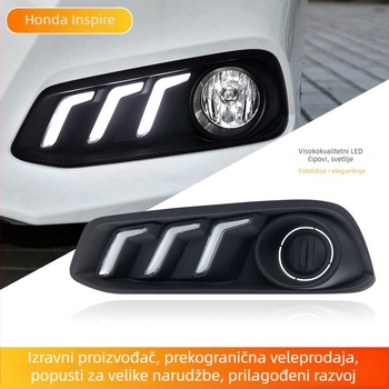 LED dnevne svjetiljke za Honda Lingpai 19-21, 12V, 3800 lm, 4000K, ABS kućište, akrilna leća