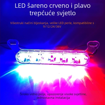 Xing Cheng LED dnevna svjetla za električna vozila i motocikle – super svijetla, 12–24V, kompatibilna sa svim modelima