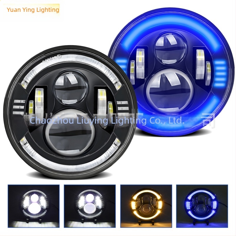 Wrangler LED farovi - LED izvor svjetla, kućište od avijacijskog aluminija, IP65 zaštita, kompatibilni s off-road vozilima i Wranglerom, dio broj C0082