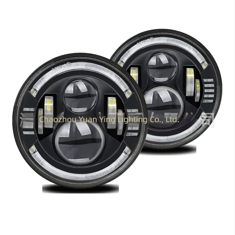 Wrangler LED farovi - LED izvor svjetla, kućište od avijacijskog aluminija, IP65 zaštita, kompatibilni s off-road vozilima i Wranglerom, dio broj C0082