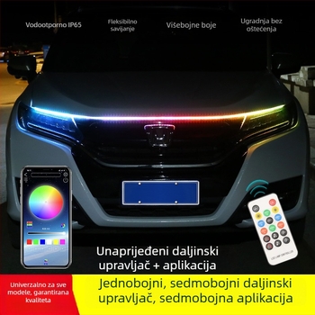 LED dnevna svjetla za automobil, kućište od PVC-a, 12V, 10W, IP65