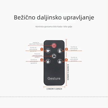 Automobilsko LED svjetlo s gestom – palm gest, 5000 lm, 50 000 h, zaštita AAAAA, model Drl136