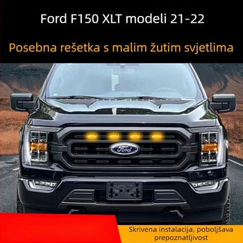 Ford F-150 prednja rešetka dnevna svjetla s malom žutom LED diodom