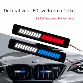 LED svjetleći emblem srednje rešetke automobila — 12V, 0.2A, 1W