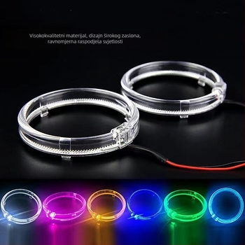 LED anđeoske oči – dnevna svjetla promjera 80–120 mm