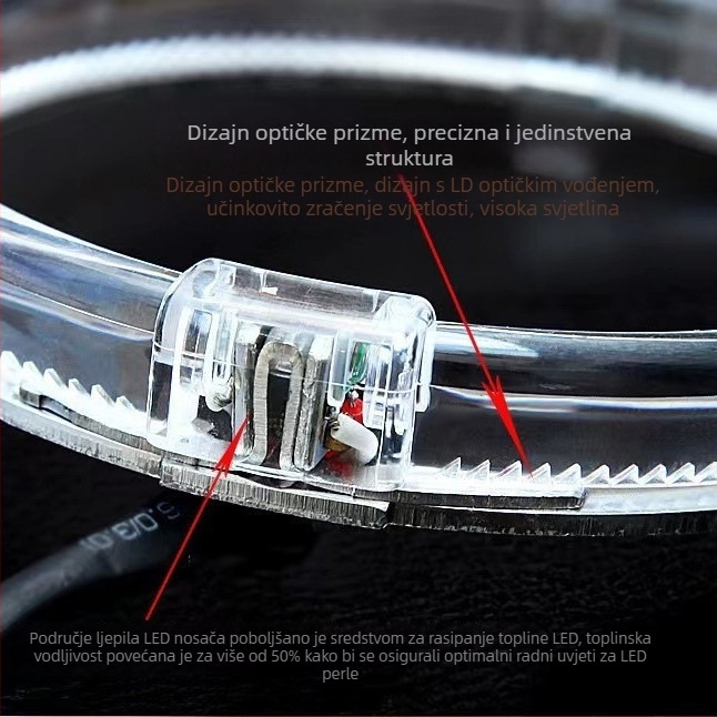 LED anđeoske oči – dnevna svjetla promjera 80–120 mm
