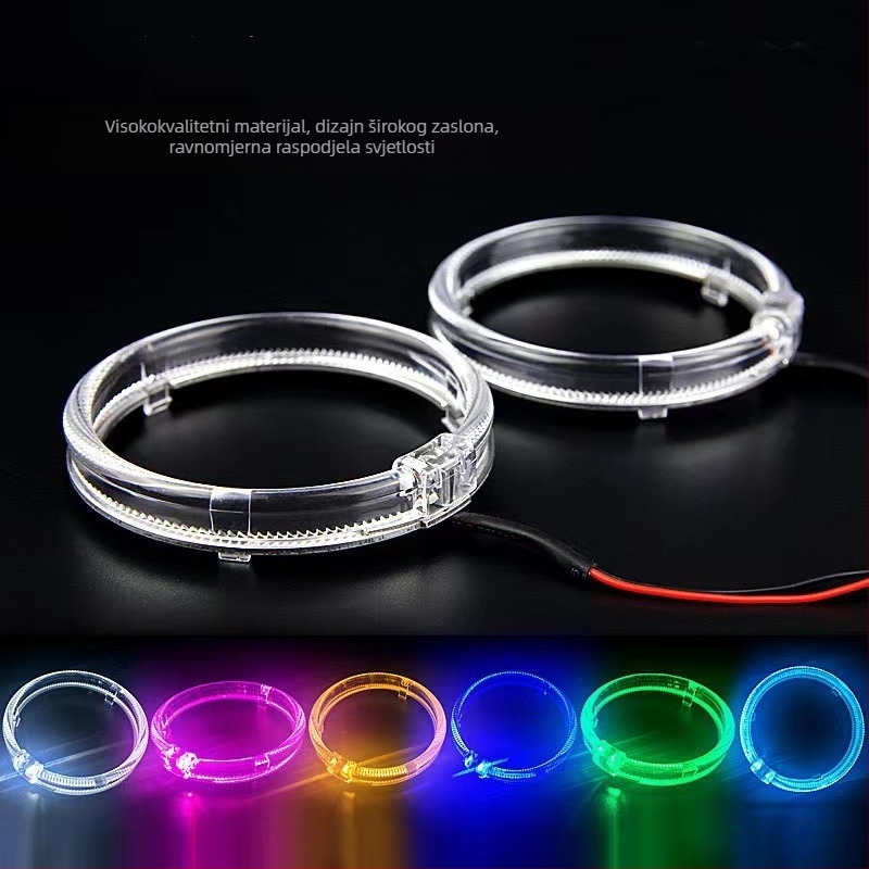 LED anđeoske oči – dnevna svjetla promjera 80–120 mm