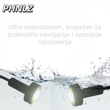 COB 23 mm vodootporne dnevne LED lampe za automobile i pomorske svrhe, visoko svijetle LED lampe, Eagle Eye svjetla i signalizacije smjera