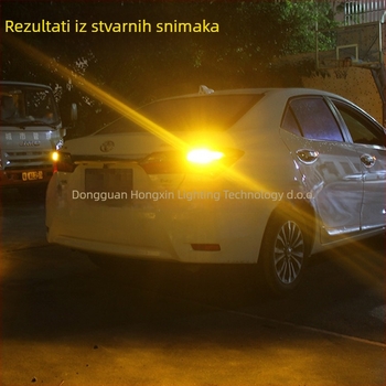 LED automobilni pokazivač smjera 1156 (T20/7440) s dekodiranjem i zaštitom od treperenja, kućište od avionskog aluminija, 10-30V, 1.5-2A, 24W, 2000 lm, IP68