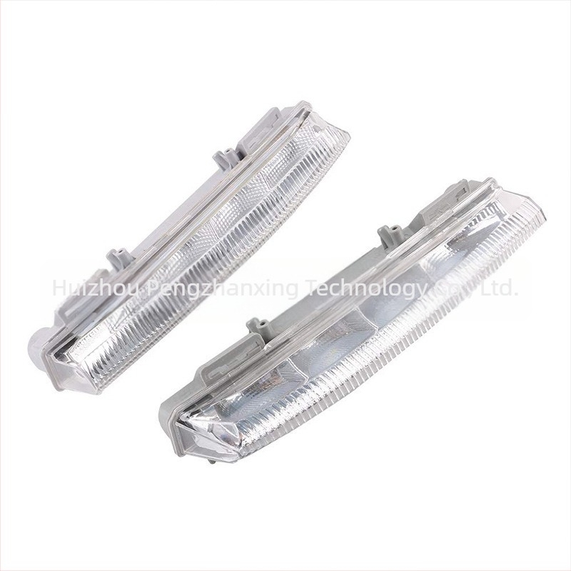 Mercedes-Benz DRL prednja maska – bar svjetla za dnevno svjetlo – ABS, kompatibilno s W204/W212/C250/C280/C350/E350, modeli A2049068900/A2049069000, vijek trajanja 100000 h