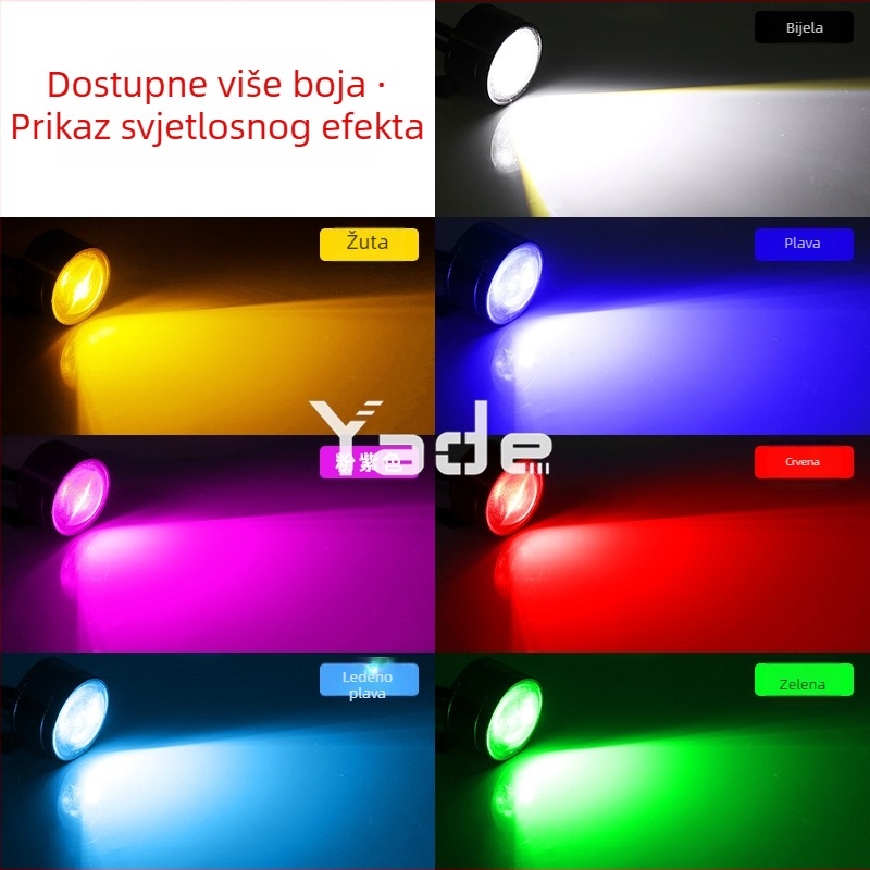 Automobilska LED svjetla 5730, 3SMD, 23mm Eagle Eye svjetlo za ogledalo za modifikaciju vozila