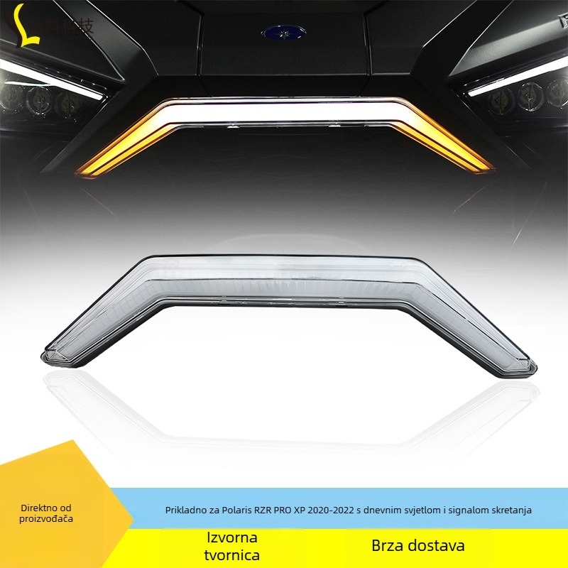 Polaris RZR PRO XP dnevna svjetlosna traka (2020–2022) | ABS/PMMA, PC kućište, 12V, 20W
