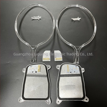 BMW Mini F55/F56 LED dnevna svjetla – prednja vodilna cijev za svjetlo s prozirnim prstenom (PC, 12V, 35W, 3.6A)