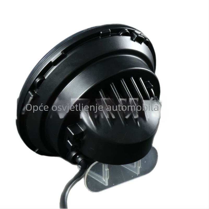 LED prednje svjetlo Wrangler s visokom/niskim snopom, DRL signalom i RGB svjetlosnim prstenom, model OL-2072R, 50W 12V