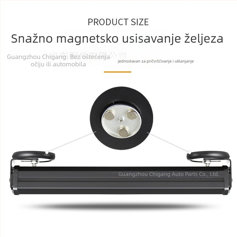 LED bar svjetlo za kamione – stropna montaža, nužno spašavanje i upozoravajuće svjetlo s magnetom