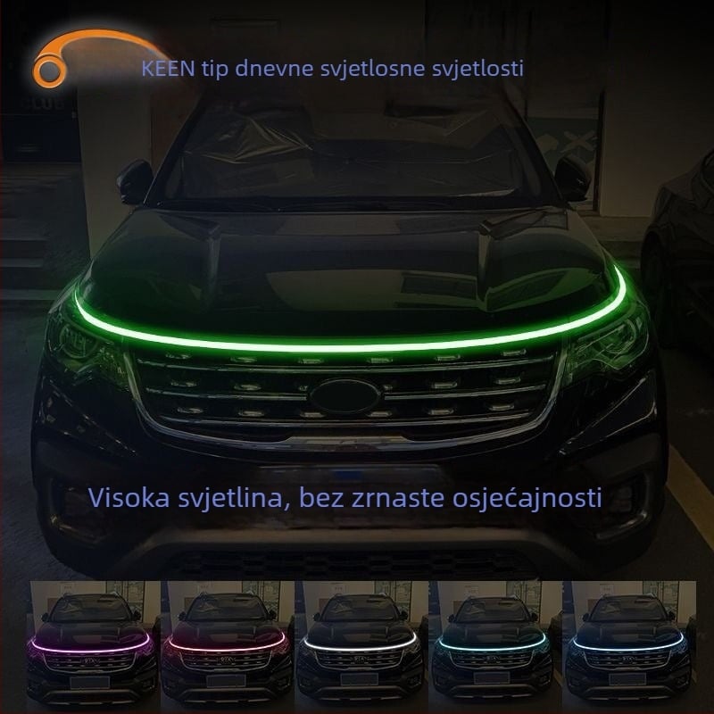 LED dnevna svjetla za haubu, 12V, 5W, 1000 lm, IP65, vijek trajanja 50.000 h