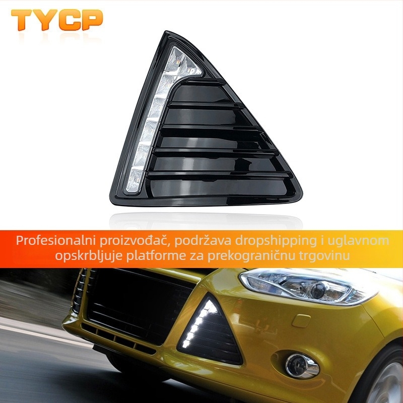 Ford Focus 12-14 dnevna svjetla, 12V, 12W, ABS+PC kućište, radni vijek >10 000 sati, kompatibilno s Focus 12-14