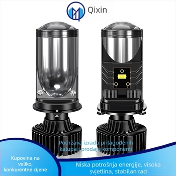 Y9 auto LED glavna svjetla, 55W, 9–36V, 8000 lm, IP67, kućište od aluminijske legure