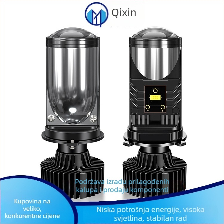 Y9 auto LED glavna svjetla, 55W, 9–36V, 8000 lm, IP67, kućište od aluminijske legure