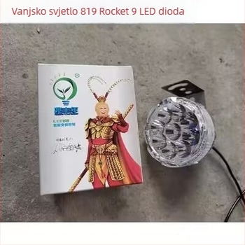 Vanjsko LED svjetlo za električni motocikl, Rhino King LED svjetlo, prilagođeno prednje svjetlo