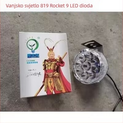 Vanjsko LED svjetlo za električni motocikl, Rhino King LED svjetlo, prilagođeno prednje svjetlo