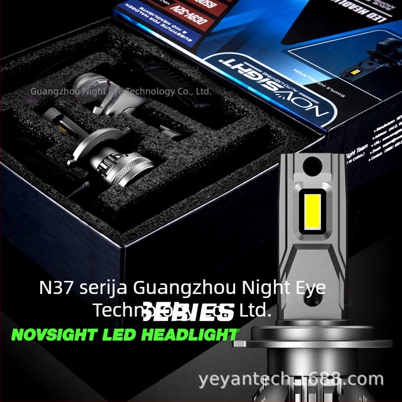 N37 LED prednja svjetla za automobile i motocikle, 60W, 22000 lm po paru