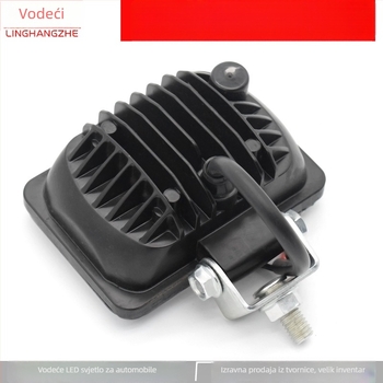 LED svjetlosni reflektor za vozilo, 18W, 24V, 3000 lm, kvadratni model od 3 inča, univerzalna kompatibilnost