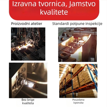 9006 visokoučinkovita LED prednja svjetla, 80W, 9-36V, kompatibilno sa svim modelima 9006