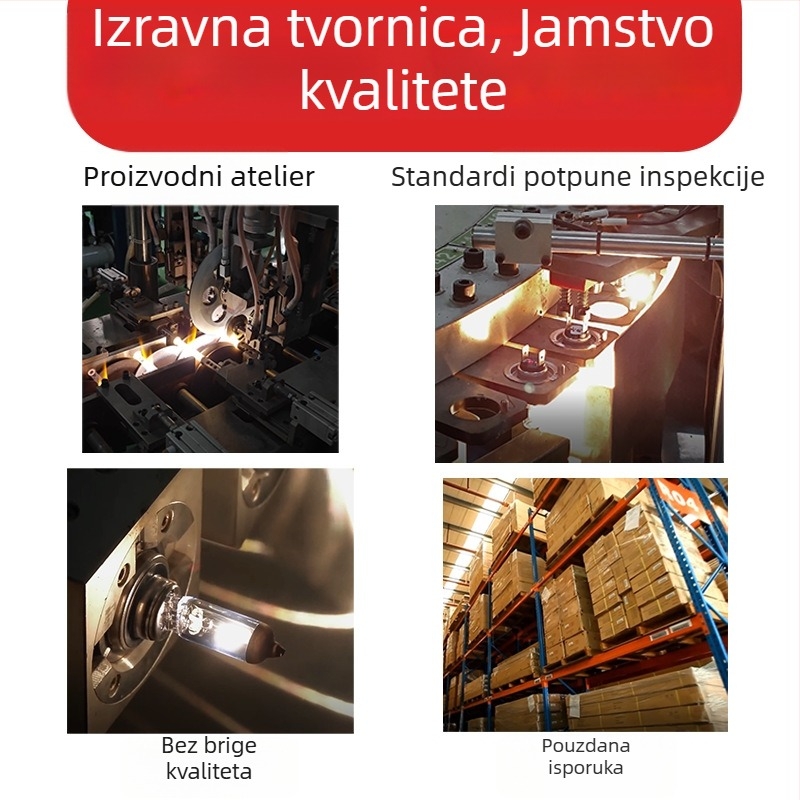 9006 visokoučinkovita LED prednja svjetla, 80W, 9-36V, kompatibilno sa svim modelima 9006