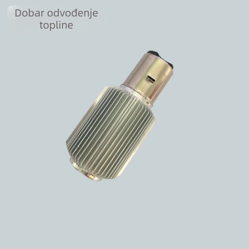 H4 LED svjetlo za motocikl, 12W, 12-80V, aluminij, fokusni snop