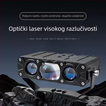 LED svjetlo za rešetku hladnjaka automobila – 3-LED modul, 60 W, 10-24 V, 14000 lm, IP67