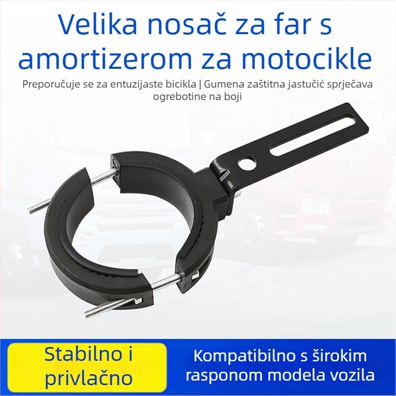 Držač LED reflektora za motocikl - plastični nosač