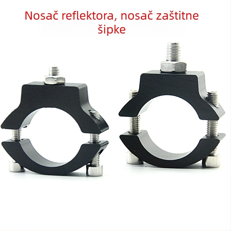 Aluminijski nosač za montažu reflektora i LED svjetla na električna bicikla i motocikle