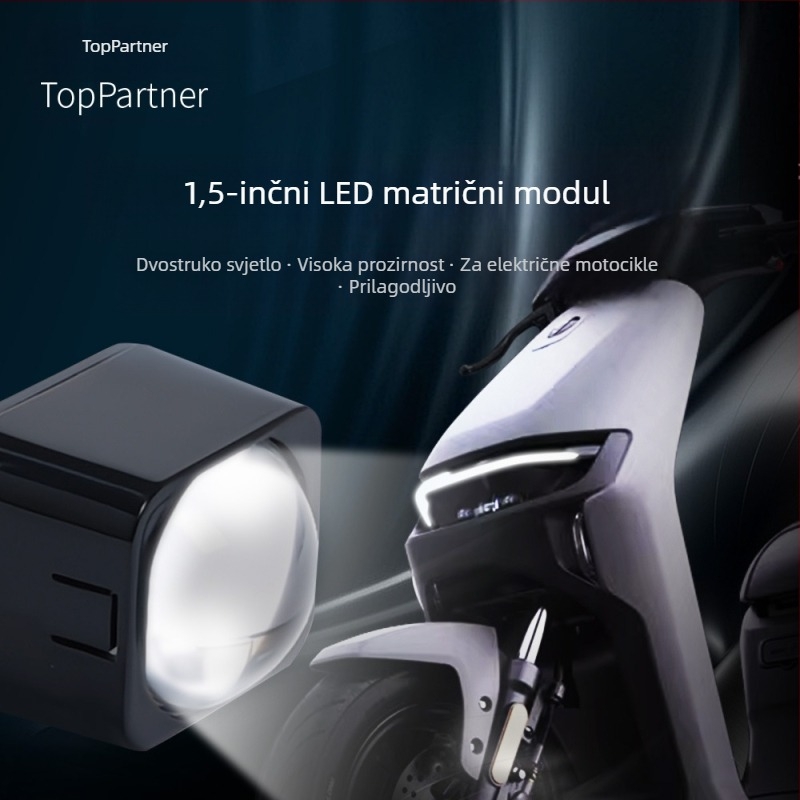 1,5-inčni LED dvostruki lećni matrix modul prednjeg svjetla za automobile i električna vozila te motocikle