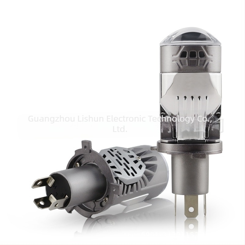 Ažurirano LED svjetlo za motocikl M01J s dvostrukom lećom, H4 P43T, 50W, AC/DC 9-60V, univerzalna ugradnja