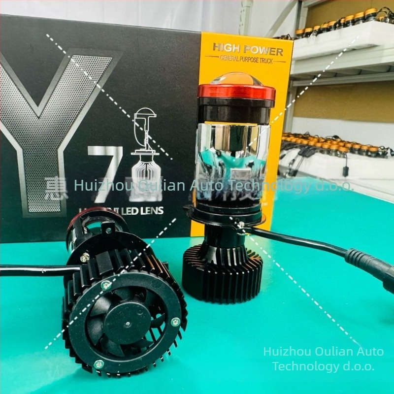 Motociklističko LED prednje svjetlo Y7-H4 – 60W, 12V, 10000 lm, IP68