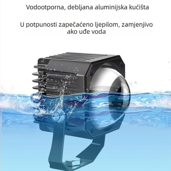 LED reflektor za automobil, kamion i motocikl — 12/24V, visok snop, pomoćno svjetlo za off-road
