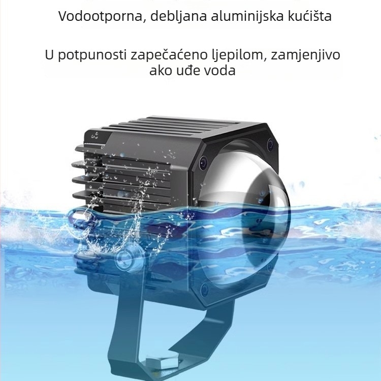 LED reflektor za automobil, kamion i motocikl — 12/24V, visok snop, pomoćno svjetlo za off-road