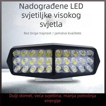LED svjetlo za električno vozilo – 5000 lm, visoka svjetlost, vanjska ugradnja, vodootporno, za noćnu vožnju, univerzalno 8-85