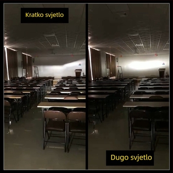 Motociklističko LED H4 prednje svjetlo s integriranim visokim i niskim snopom, HS1 trokraki nosač