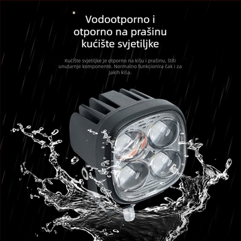 Mini LED reflektor za motocikle i terenska vozila s vanjskom lećom prednjeg svjetla