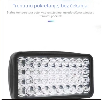 LED prednje svjetlo za električni motocikl - 40 LED, vodootporno, 12V