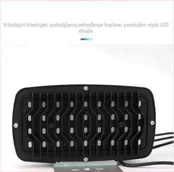 LED prednje svjetlo za električni motocikl - 40 LED, vodootporno, 12V