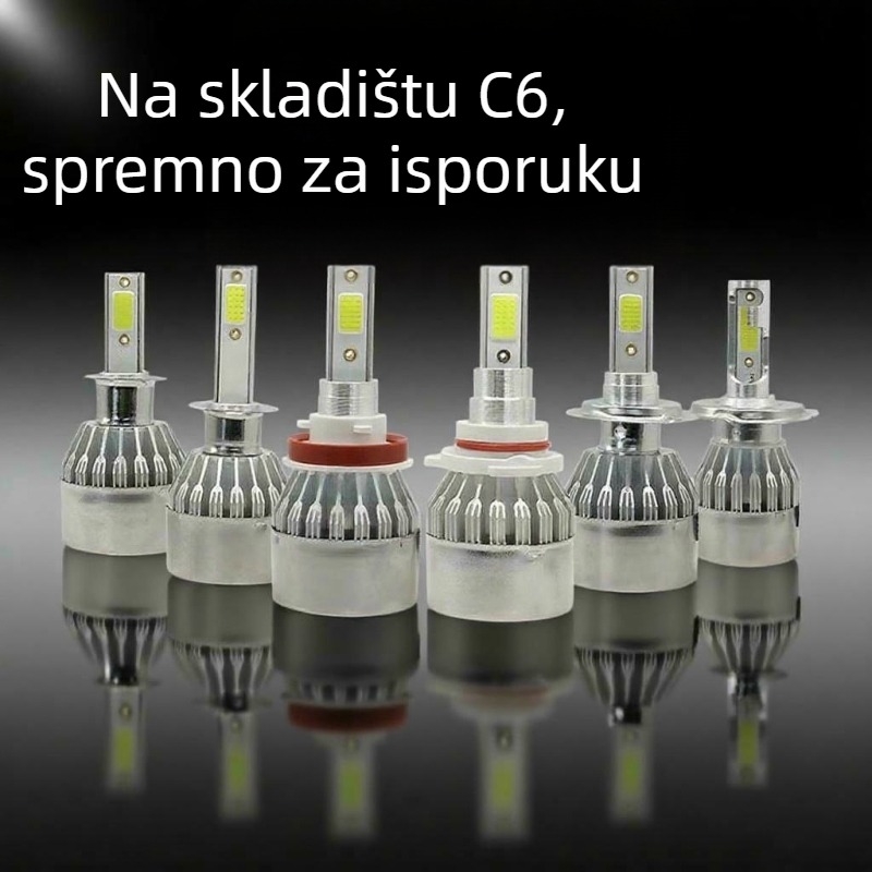 LED automobilska žarulja za svjetla - univerzalna kompatibilnost, 12V, 18W, 2000LM, IP67, aluminijska legura