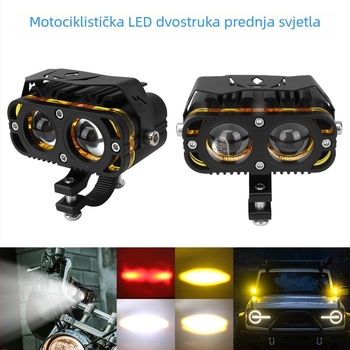 Motocikl LED spot svjetlo, 12-24V, IP67, LED 3570, aluminijsko kućište, vijek trajanja 50000h
