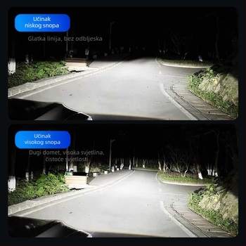 Automobilska LED prednja svjetla s integriranim visokim i niskim snopom, Xenon lampa, 30W, 12V, IP68