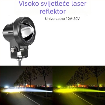 LED reflektor za kamion - 20W, DC12-80V, IP67, aluminijska legura, LED 3570